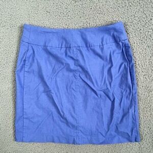 LULU B WOMENS SKIRT BLUE SIZE 10